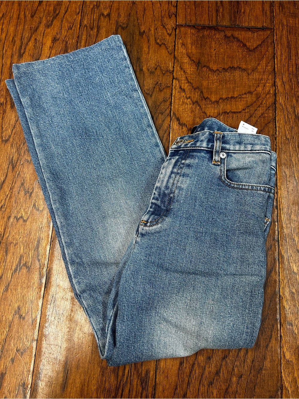 A.P.C. Women's Jean sailor wide leg Light‎ Blue Denim Jeans